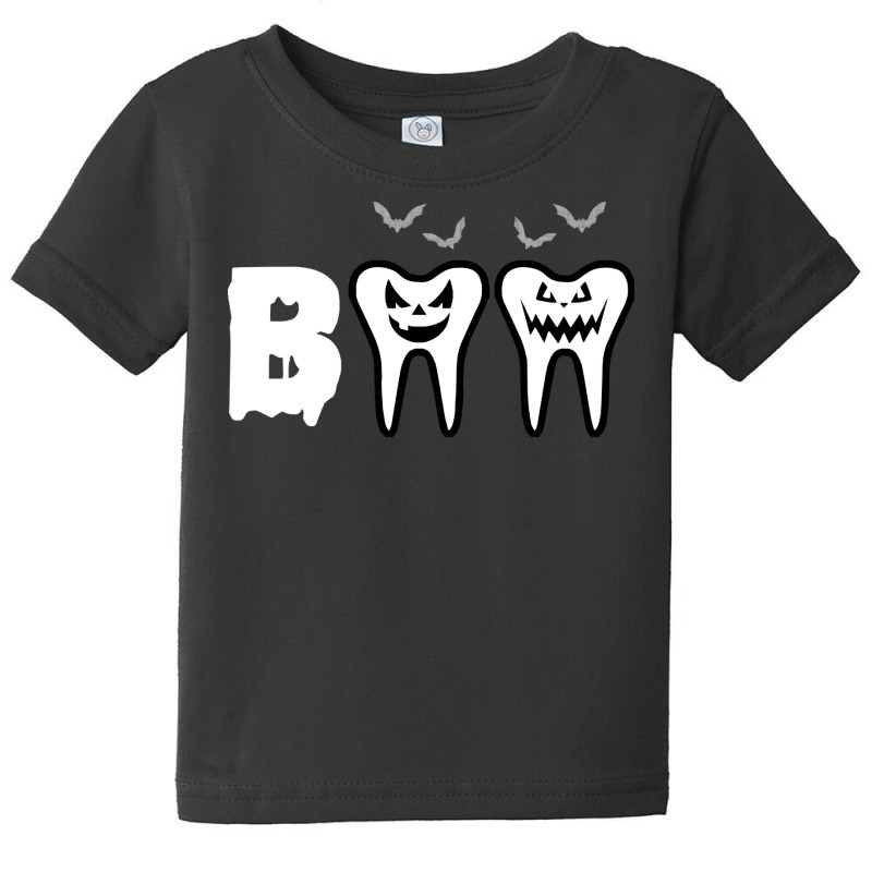 Halloween Dentist Boo Ghost Funny Costu T  Shirt Halloween Dentist Boo Baby Tee | Artistshot