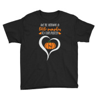 Pumpkin Halloween T  Shirt We're Adding A Little Pumpkin To Our Patch Youth Tee | Artistshot