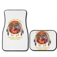 Original Founding Fathers Native American Indian Tribe T Shirt Full Set Car Mats | Artistshot