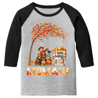 I Love Being Called Memaw Farmer Fall Leaves Autumn Season T Shirt Youth 3/4 Sleeve | Artistshot