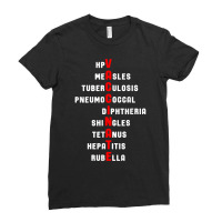 Pro Vaccination Vaccinate T Shirt For Immunization Ladies Fitted T-shirt | Artistshot