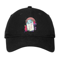 Flowers Kawaii Strawberry Milkshake Carton Anime Pastel Goth T Shirt Adjustable Cap | Artistshot