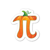 Pumpkin Pi Halloween Costume T  Shirt Funny Pumpkin Pi Halloween Costu Sticker | Artistshot