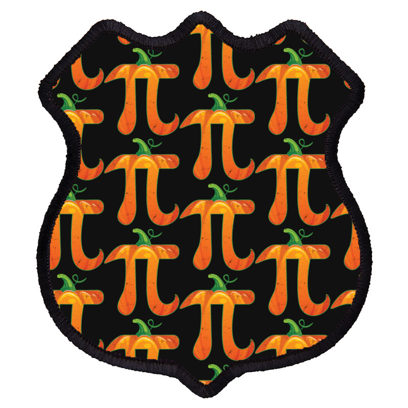 Pumpkin Pi Halloween Costume T  Shirt Funny Pumpkin Pi Halloween Costu Shield Patch | Artistshot