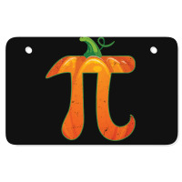 Pumpkin Pi Halloween Costume T  Shirt Funny Pumpkin Pi Halloween Costu Atv License Plate | Artistshot