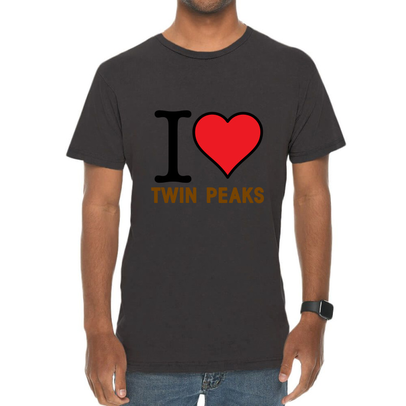 I Love Twin Peaks Vintage T-shirt | Artistshot