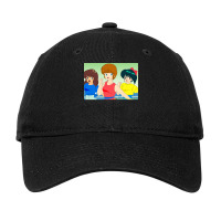 Retro  Anime Cute Call Me Adjustable Cap | Artistshot