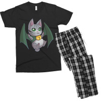 Classic Retro Bat Women Men Men's T-shirt Pajama Set | Artistshot