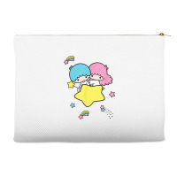 Little Twin Stars Shooting Star Tee Accessory Pouches | Artistshot