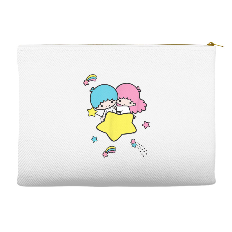 Little Twin Stars Shooting Star Tee Accessory Pouches | Artistshot