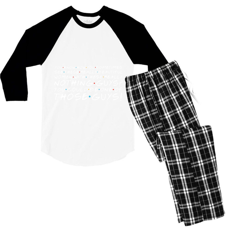 D:\mau Moi\as-friends Tv Show T-shirts 708sp\01\mens Best Dark Matter  Men's 3/4 Sleeve Pajama Set | Artistshot