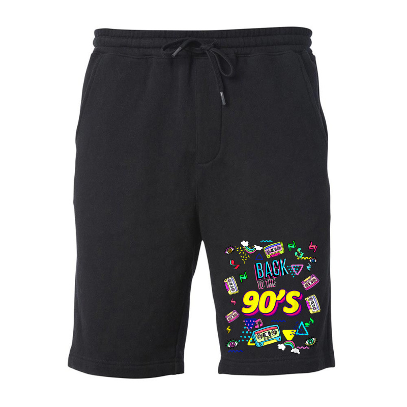 Retro Back To 90's Novelty Graphics & Cool Designs Funny Gifts Boys Gi Fleece Short by FrederickDesign | Artistshot