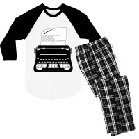 D:\mau Moi\as-friends Tv Show T-shirts 708sp\01\music Vintage Retro Ar Men's 3/4 Sleeve Pajama Set | Artistshot