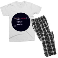 Life Coding Programming Life Coding Programming Men's T-shirt Pajama Set | Artistshot