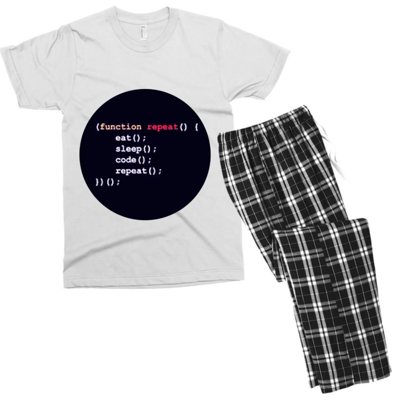 Life Coding Programming Life Coding Programming Men's T-shirt Pajama Set | Artistshot