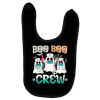 Boo Boo Crew Nurse Halloween Ghost Costume Matching T Shirt Copy Baby Bibs | Artistshot