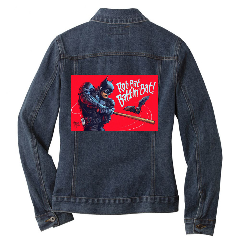 Graphic Vintage  Vampire Day Gifts Ladies Denim Jacket by AlisonArtists | Artistshot