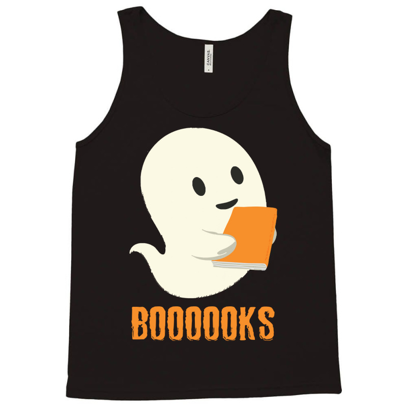 Halloween Booooks T  Shirt Booooks. Funny Books Reader Halloween Costu Tank Top | Artistshot