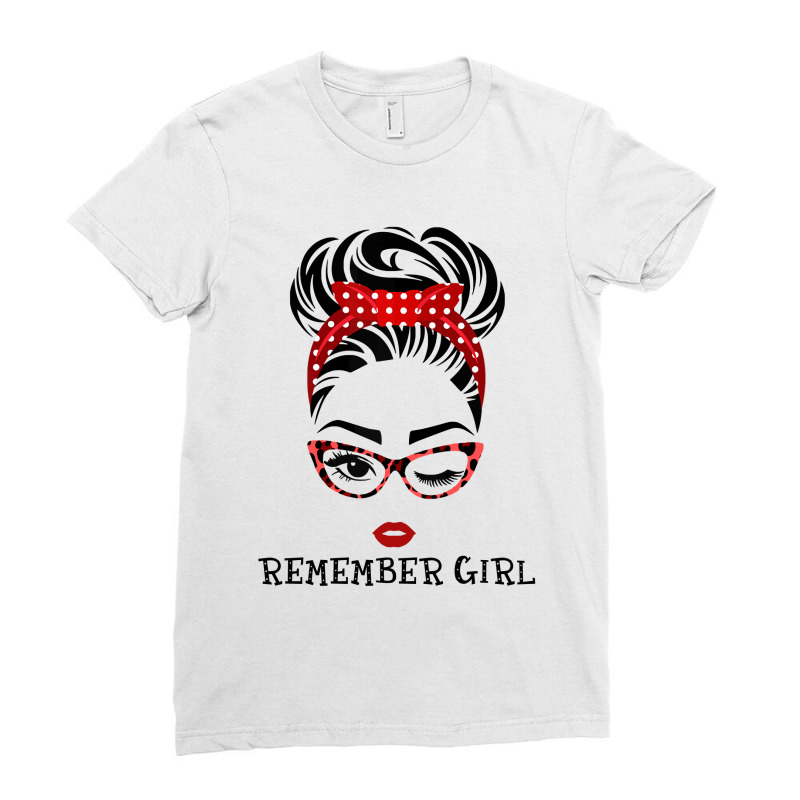 November Girl Headband Ladies Fitted T-Shirt by Adriana_Torquemada | Artistshot