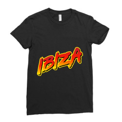 ibiza baywatch logo Ladies Fitted T-Shirt | Artistshot