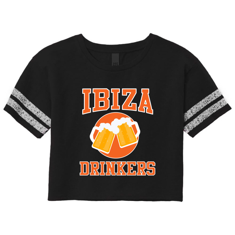 Ibiza Drinkers Cheers Beers Scorecard Crop Tee | Artistshot