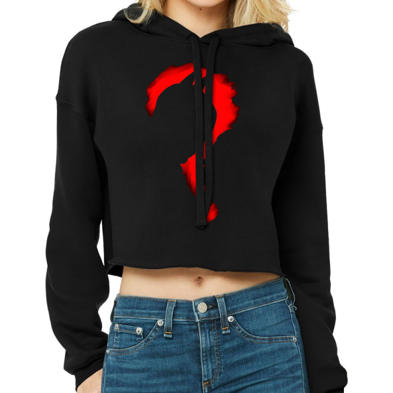 Retro Cartoon Bat Vintage Retro Cropped Hoodie by AlisonArtists | Artistshot