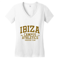 Ibiza Est 85 Sports Ibiza Est 85 Women's V-neck T-shirt | Artistshot