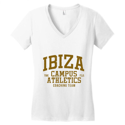 Ibiza Est 85 Sports Ibiza Est 85 Women's V-neck T-shirt Designed By Aurakassh