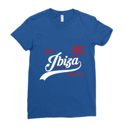 ibiza est 85 sports ibiza Ladies Fitted T-Shirt | Artistshot