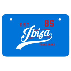 ibiza est 85 sports ibiza ATV License Plate | Artistshot