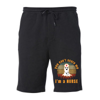 You Cant Scare Me T  Shirt Y O U C A N' T S C A R E M E I' M A N U R S Fleece Short | Artistshot