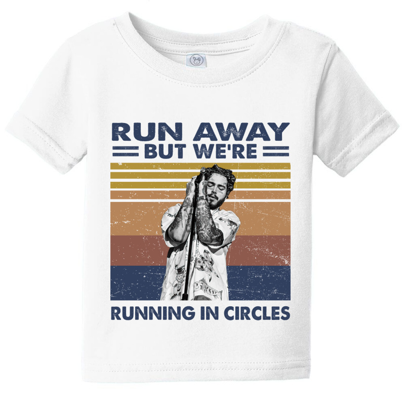 Run Away But We're Running In Circles Baby Tee by Adriana_Torquemada | Artistshot