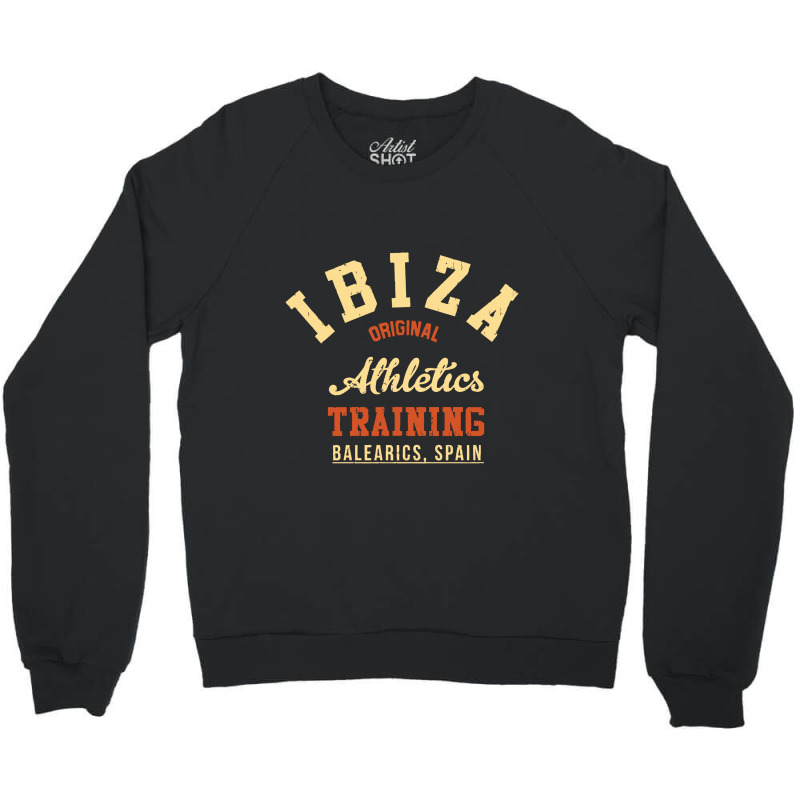 Ibiza Original Athletics Training Crewneck Sweatshirt | Artistshot