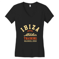 Ibiza Original Athletics Training Women's V-neck T-shirt | Artistshot