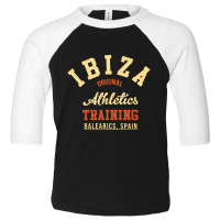 Ibiza Original Athletics Training Toddler 3/4 Sleeve Tee | Artistshot