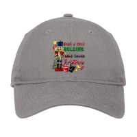 Just A Cool Soldıer Who Loves Christmas Adjustable Cap | Artistshot