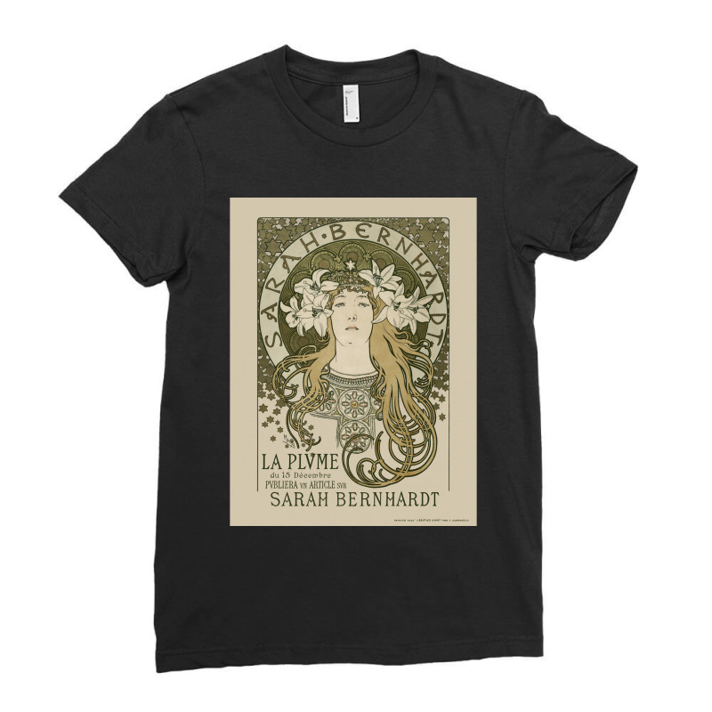 Retro Vintage  Stained Glass Women My Favorite Ladies Fitted T-Shirt by ReaganArtists | Artistshot