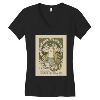 Retro Vintage  Stained Glass Women My Favorite Women's V-neck T-shirt | Artistshot