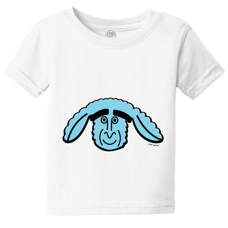 Lost Lambz Light Blue Head Design Lost Lambz Baby Tee by nbobatiga | Artistshot