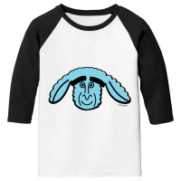 Lost Lambz Light Blue Head Design Lost Lambz Youth 3/4 Sleeve | Artistshot