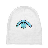 Lost Lambz Light Blue Head Design Lost Lambz Baby Beanies | Artistshot