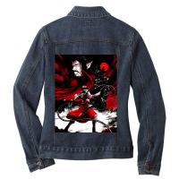 Classic Retro  Alucard My Favorite People Ladies Denim Jacket | Artistshot