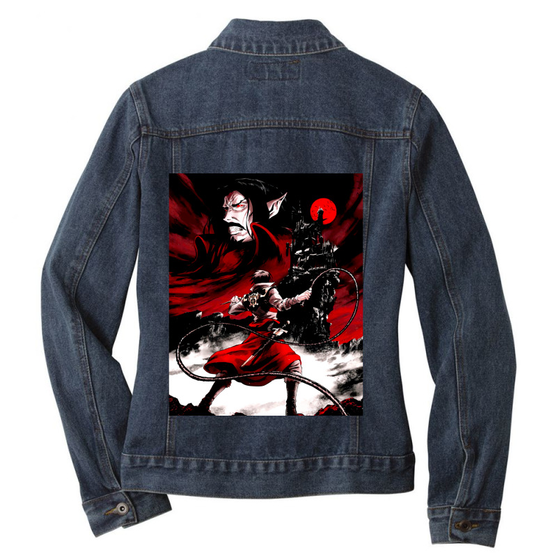 Classic Retro  Alucard My Favorite People Ladies Denim Jacket by ReillyArtists | Artistshot