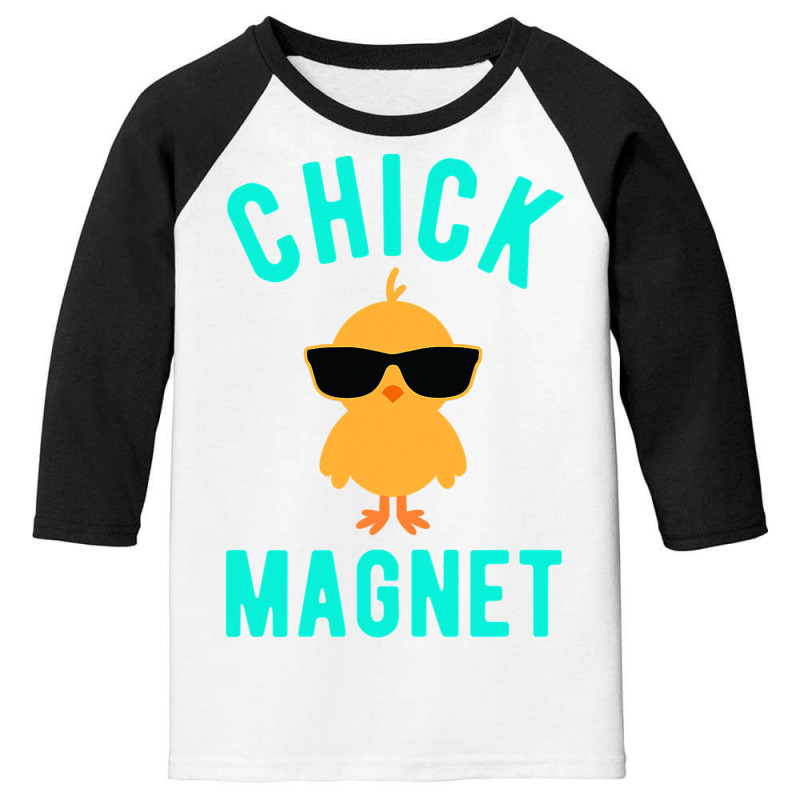 Chick Magnet  Funny Easter  For Boys Kids Men Tee Youth 3/4 Sleeve by sieuduong86 | Artistshot