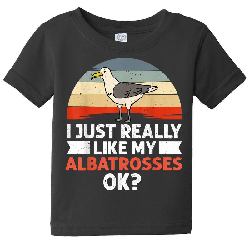 Albatross Bird Feather Animal Seabird Cute Funny T Shirt Baby Tee by pickengtwrentv | Artistshot