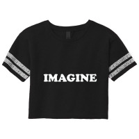 Imagine Worn By Yoko Scorecard Crop Tee | Artistshot