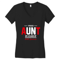 Proud Aunt Of A Class Of 2022 Graduate Gift Senior 2022 Women's V-neck T-shirt | Artistshot