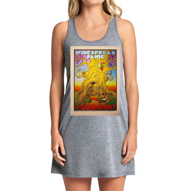 Widespread Panic - Wood Tour 2012 Tank Dress by hugo chanavaro | Artistshot