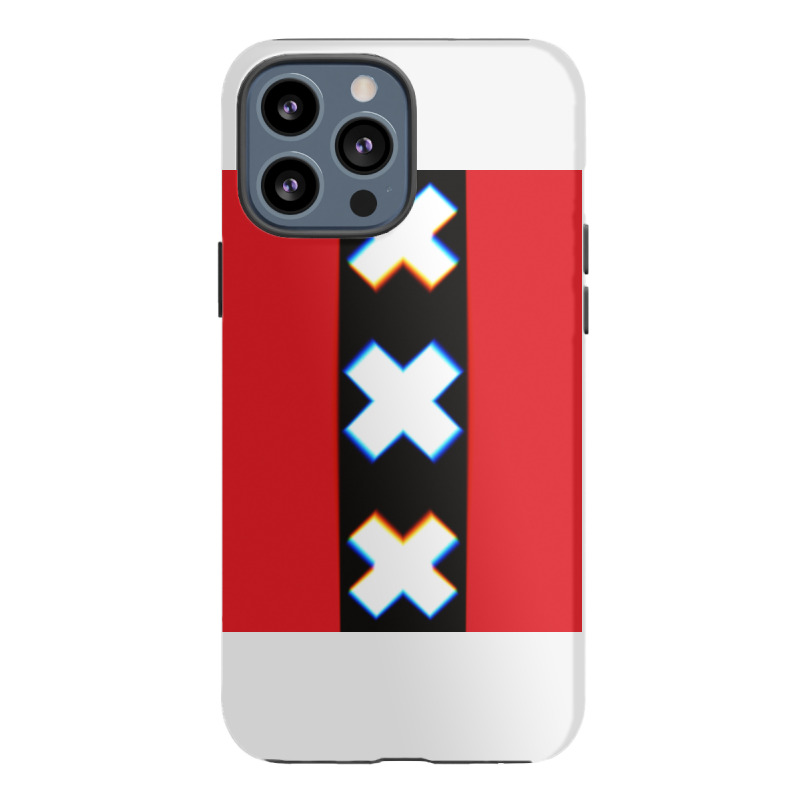 Amsterdam Flag Xxx Netherlands Holland Red Black White Iphone 13 Pro Max Case | Artistshot