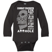 Combat Engineer Shirt I Ve Only Met About 3 Or 4 People Long Sleeve Baby Bodysuit | Artistshot